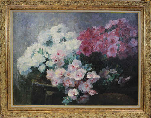 Лапшин Георгий Александрович. Натюрморт «Цветы» 